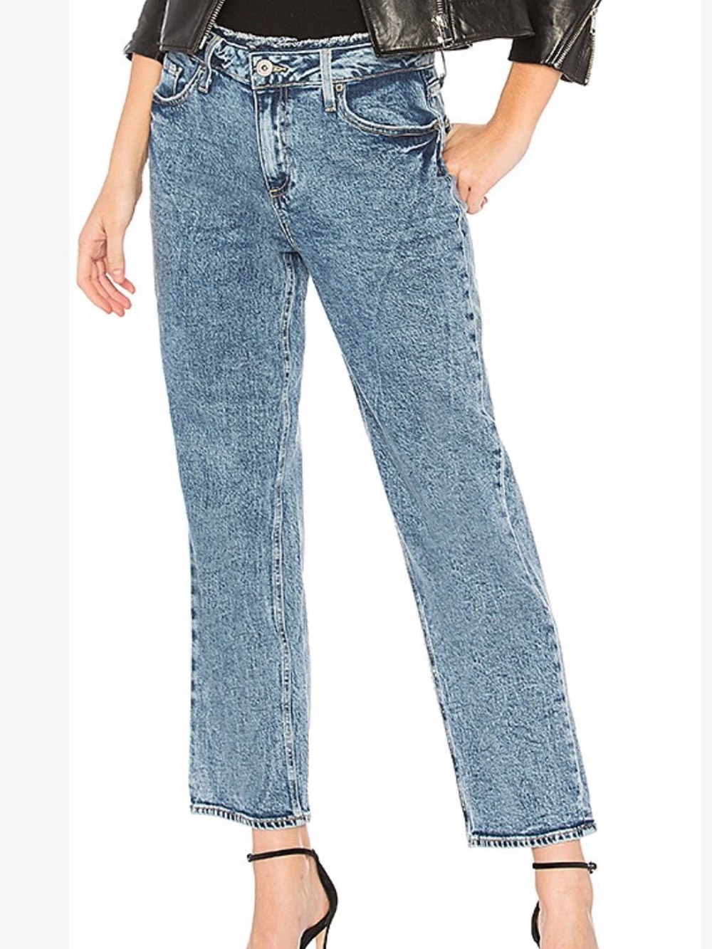 PAIGE Noella Straight Jean in Vedder SZ 27